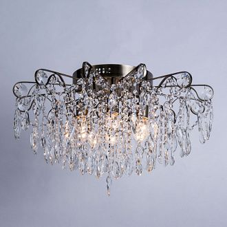 Потолочная люстра Arte Lamp Emilia A1660PL-6AB бронза, диаметр 62 см