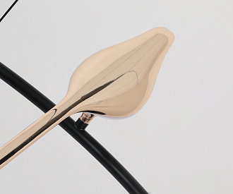 Подвесная светодиодная люстра с птичками Kink Light Арси 08446-6A,33, диаметр 65 см