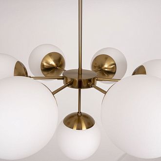 Подвесной светильник Copper Light Chandelier 7 80*80*48 см, 7*E14*40W, ImperiumLoft 40.1492, Золотистый
