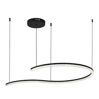 Подвесной светильник 84,6*124,5*-150 см, *LED, 65W, 4000K, ST-Luce Euclidics SL1018.403.01, черный