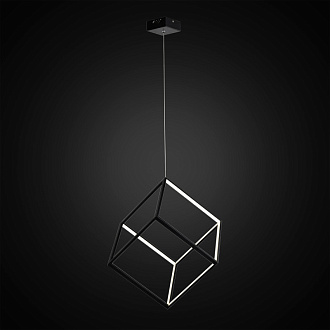 Подвесной LED светильник Citilux Куб CL719301 Черный, 40W*4000K