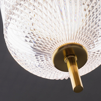 Светильник 15 см, 13W, 3000K, Freya Awella FR6135PL-L13BT, латунь