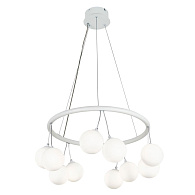 Подвесной светильник 60*70/150 см, 10*G9 MODESTYLE MS.6120.10 WH белый