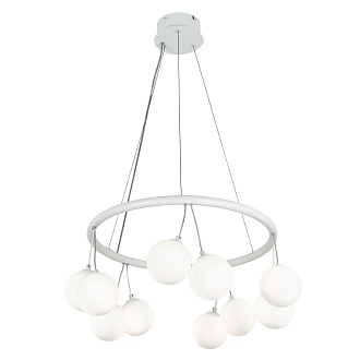 Подвесной светильник 60*70/150 см, 10*G9 MODESTYLE MS.6120.10 WH белый