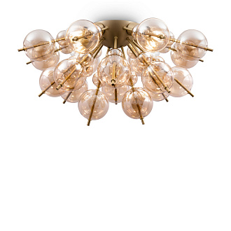 Потолочная люстра Maytoni Bolla MOD133CL-04BS, диаметр 64 см, латунь