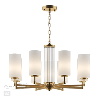 Светильник 75 см, Odeon Light HALL KASALI 4990/8, матовое золото