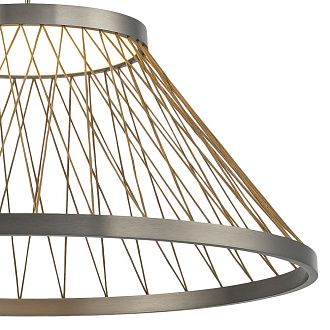 Подвесной светильник 60*194 см, *LED*43W, 3000K, Mantra Spider MAN8949, серый