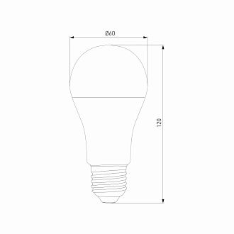 Умная лампа Classic LED А60 Е27 12W 3300К-6500К CCT+DIM (BLE2778) BLE2778 Elektrostandard  4690389217135, a071004