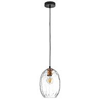 Подвес *18*27,5-130 см, 1*E27*12W, Lightstar Nubella 806120, Черный; Бронза