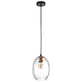 Подвес *18*27,5-130 см, 1*E27*12W, Lightstar Nubella 806120, Черный; Бронза
