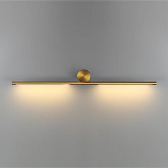 Бра 74*2*- см, 2*LED*14W, 3000K, Odeon Light Teo 7104/14WL, бронзовый