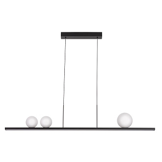 Светильник 124 см, G9+LED, 4000K, Citilux GLOB CL209131 LED, черный