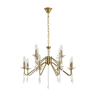 Люстра *72*55-93 см, 12*E14*40W, Lumion Suana LUM8319/12, золотой