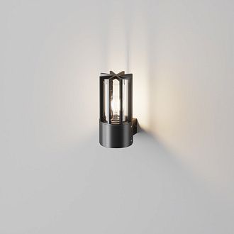 Светильник настенный 25*12*15,5 см, 1*E27, 15W, Maytoni BARREL O453WL-01GF серый