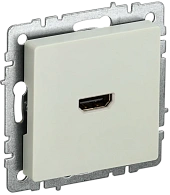 BRITE Розетка HDMI РHDMI-0-БрКр бежевый