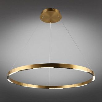 Подвесной светильник 80*60-130 см, 1*LED, 43W, 4000K, Aployt Noella APL.051.13.43, латунный