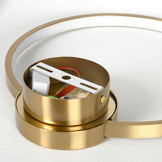 Бра 34*6* см, 13W, 3000K Lussole Lowell LSP-7109 бронзовый