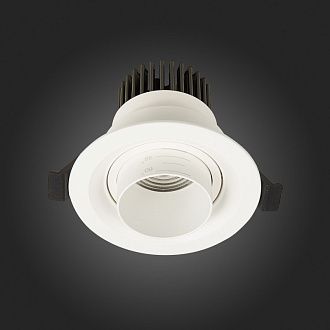 Встраиваемый светильник Zoom 9 см, 7W 3000K ST LUCE Встраиваемые светильники ST701.538.07 Белый