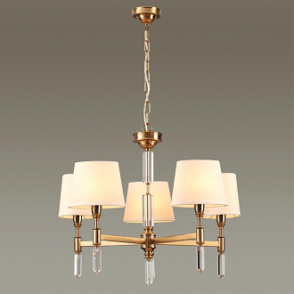 Подвесная/потолочная люстра диаметр 64 см Odeon Light London 4894/5 Бронза