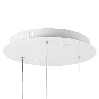 Люстра подвесная *35-150 см, 18W, 3000K, Lightstar Disco 792139, Белый