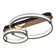 Люстра потолочная *64*17-17 см, 1*LED*40W, 4000K, Lussole Hidalgo LSP-7440, серый