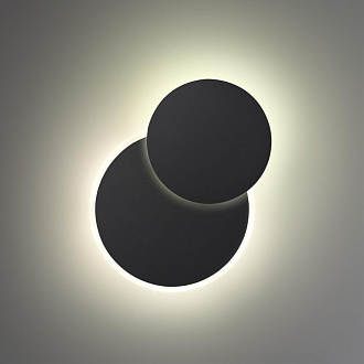 Бра уличное 16*22,5*4,5 см, LED*1*16W, 4000 К, Novotech 359164 SMENA Street, черный