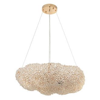 Подвесная люстра 65 см, Citilux Cloudy CL323262, золото