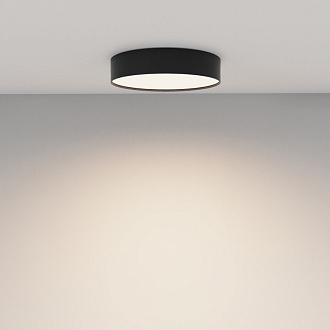 Светильник 30 см, 36W, 4000K, Maytoni Zon C032CL-36W4K-RD-B, черный