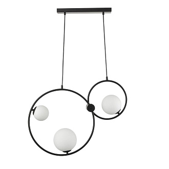 Светильник подвесной 15*63,5*150 см, 3*G9 Lumion Ornato 8035/3 черный