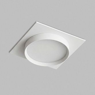 Встраиваемый светильник 10,5*10,5*4 см, 1*GX53*15W, Denkirs Ratio DK-DH2001-WH, белый