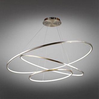 Каскадная люстра 120*70-250 см 138W, 4000K, Aployt Monisia APL.020.13.138, хром