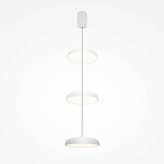 Подвесной светильник 30*38-200 см, *LED*31W, 3000K, Maytoni Gerhard MOD189PL-L30W3K, Белый