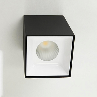 Светильник 8*8 см, 12W LED, 3500K, Citilux Старк CL7440210, черный-белый