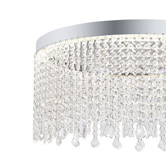 Потолочная люстра 60 см, 45W, 4500K, Indigo Diluvio 12055/1P Chrome V000192L, хром