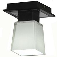 Светильник потолочный Lussole LSC-2507-01 Lente хром 1*40W Е14, 14*14*19 см
