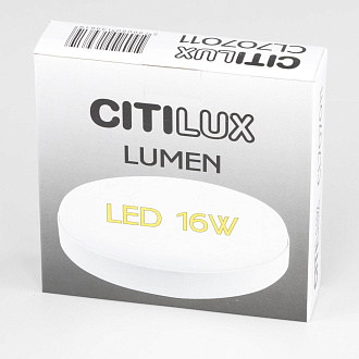 Светильник 17*4 см LED*16 W, 4000 К Citilux Люмен CL707011