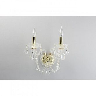Бра 19*30*30 см, 2*E14, 40W, Aployt Koletta APL.755.11.02, золотой