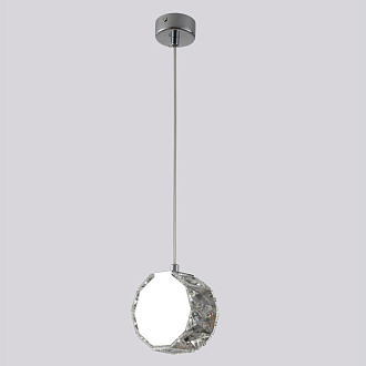 Светильник подвесной 11 см, Crystal Lux BESO SP1, хром