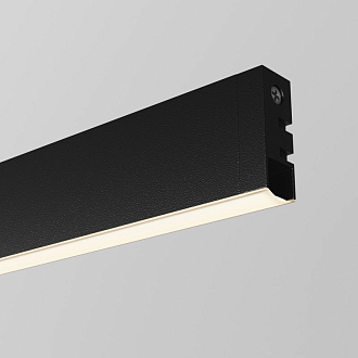 Трековый светильник 0,5*30*1,2 см, LED 5W 3000K 100° Maytoni Technical Basis Exility TR190-1-5W3K-B черный