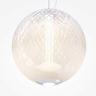 Подвесной светильник 30*30*335 см, LED*15W, 3000K, Maytoni Bruma MOD397PL-L15CH3K, хром