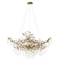 Подвесная люстра 100 см, Loft IT Coral 10351/1000L AB, бронза