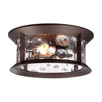 Уличный светильник Диаметр 35 см Odeon Light Mavret 4961/2C Коричневый
