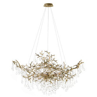 Подвесная люстра 100 см, Loft IT Coral 10351/1000L AB, бронза