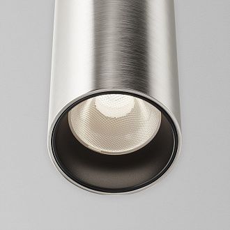 Трековый светильник  TR157-1-12W4K-PT *3,5*-12 см, *LED*12W, 4000K, Maytoni technical FLARITY TR157-1-12W4K-PT, Платина