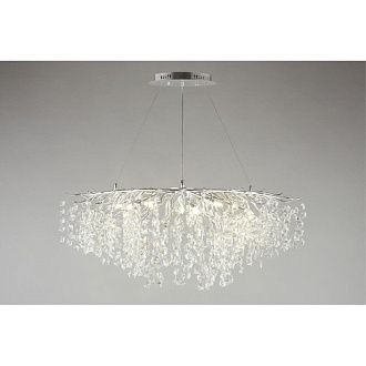 Подвесная люстра 100*60*80-170 см, 10*G9, 5W, Aployt Danusia APL.846.13.10, хром