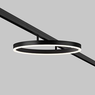 Трековый светильник 40*8 см, *LED*24W, 4000K, Maytoni technical EXILITY TR227-2-24W4K-B, Черный