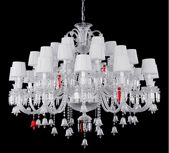 Люстра 125 см, Crystal Lux PRINCESS SP30 Хром