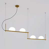 Подвесной светильник Eurosvet Stair 70145/4 латунь