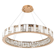 Подвесная люстра 80x50см, LED, 45Вт, 3000 / 6000K, Modelux ML.6985.800P GD Золото