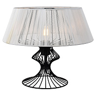 Настольная лампа Lussole Cameron GRLSP-0528, 40*35 см, черный